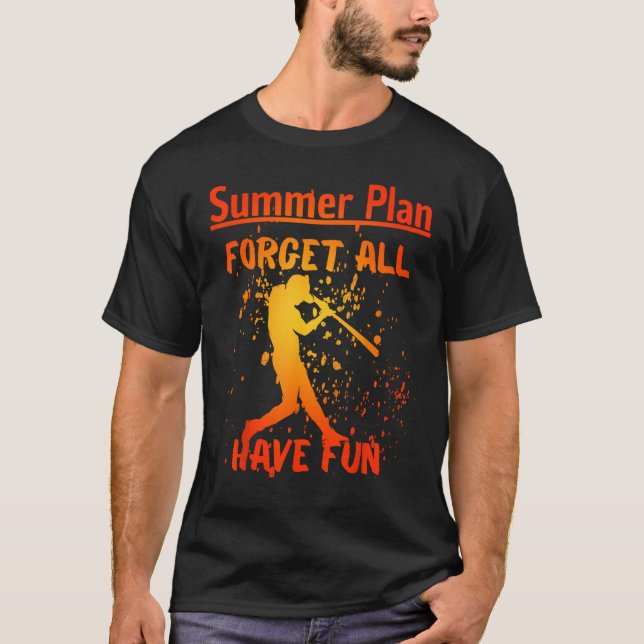 T-shirt Baseball Summer Break 2023 Happy Last Day Of Schoo (Devant)