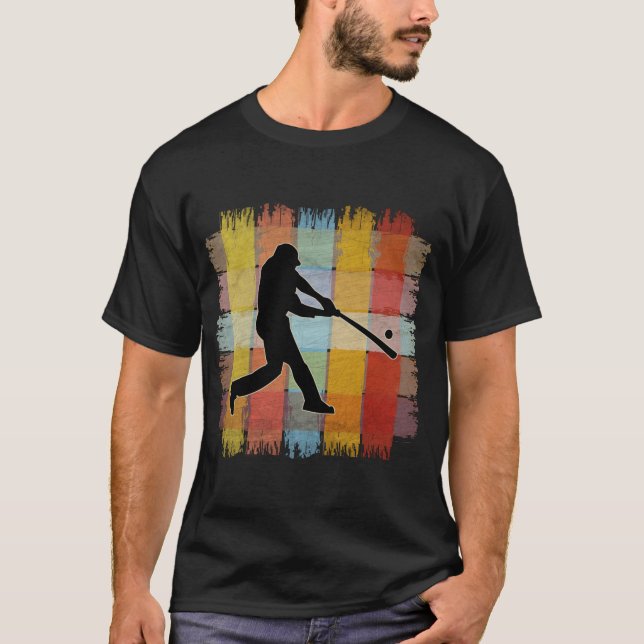 T-shirt Baseball vintage (Devant)