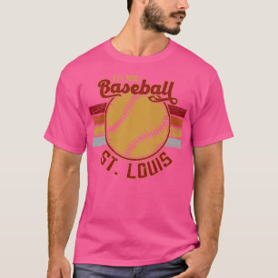 T-shirt Baseball vintage Retro St Louis Est 1882