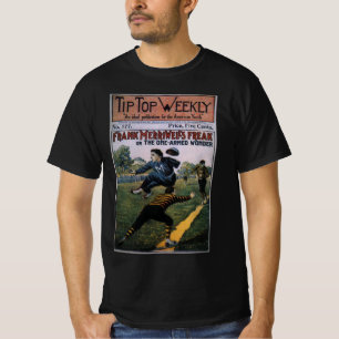 T-shirt Baseball vintage, Tip Top Revue hebdomadaire couve