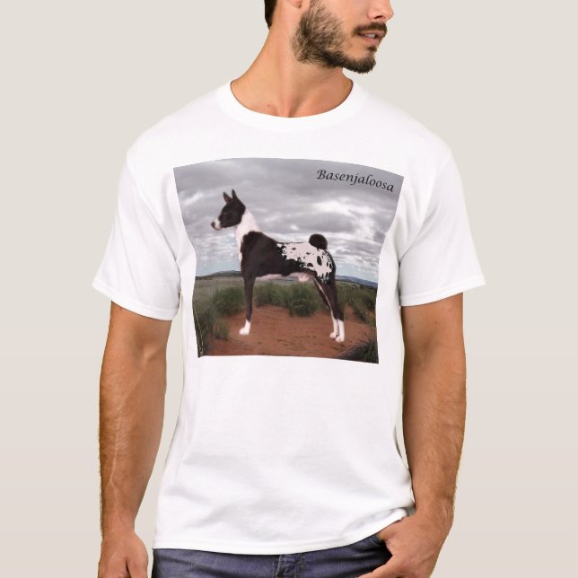 T-shirt Basenjaloosa noir (Devant)