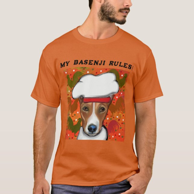 T-SHIRT BASENJI        (Devant)