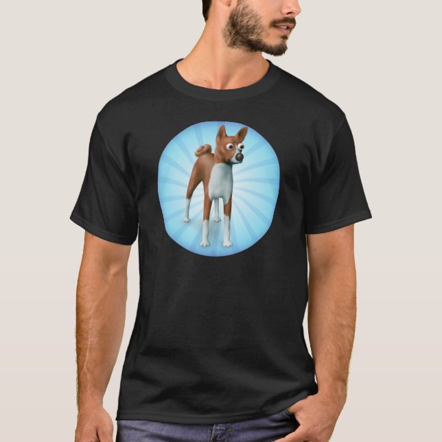 T-shirt Basenji BAS1 (Devant)