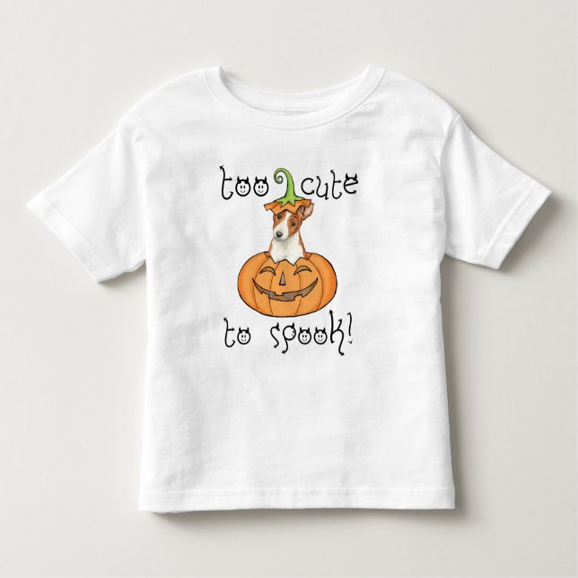 T-shirt Basenji Halloween (Devant)