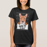 Basenji Mugshot Chien Coupable