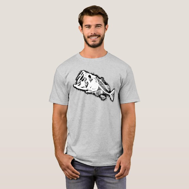 T-shirt BASES & BONNES Blanc (Devant entier)