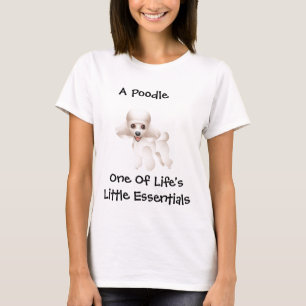 T-shirt Bases de caniche