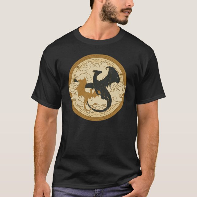 T-shirt Basgiath War College 4e Escadre Imaginaire romanti (Devant)