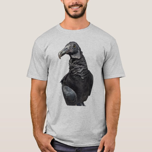T-Shirt Bash le Vautour Noir (Devant)