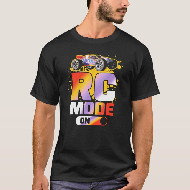 T-shirt Bashage En Mode Rc Truggy Sur Voiture Rc (Devant)