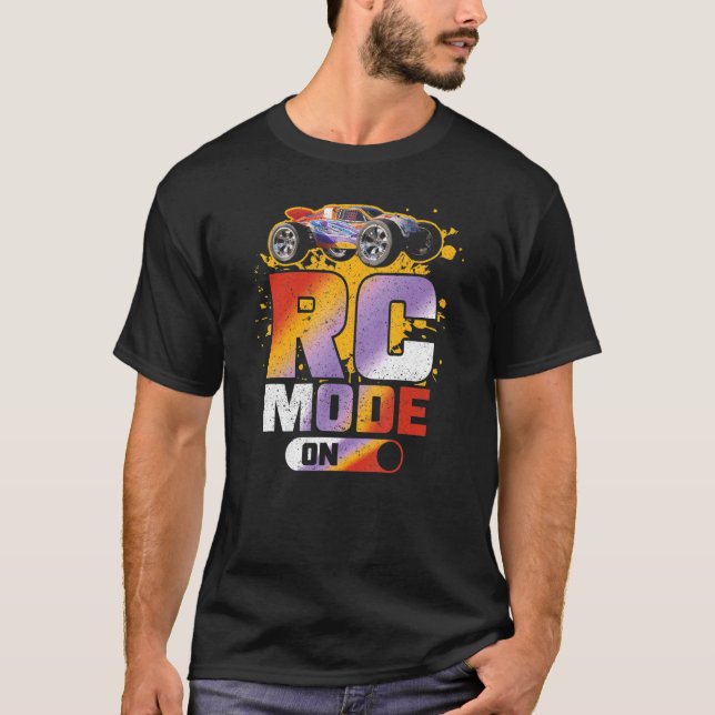 T-shirt Bashage En Mode Rc Truggy Sur Voiture Rc (Devant)