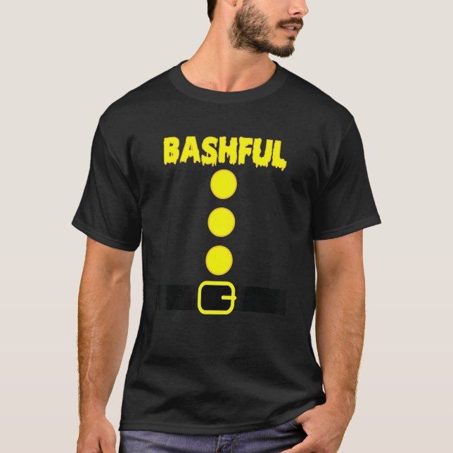 T-shirt Bashful Nwarf Halloween Costume Tee - shirt corres (Devant)