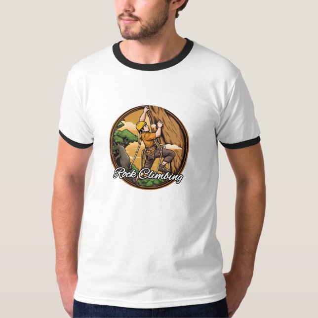 T-Shirt basic à encolure ras-du-cou pour hommes  (Devant)