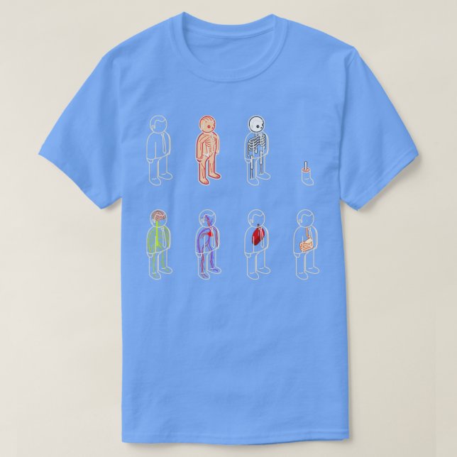 T-shirt basic anatomy (Design devant)