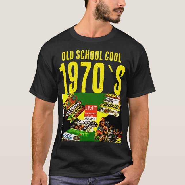 T-Shirt Basic Cool Foncé 1970 (Devant)