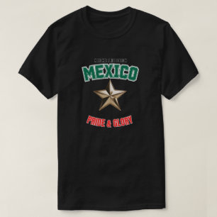 T-Shirt Basic Dark Mexico National Pride Edition
