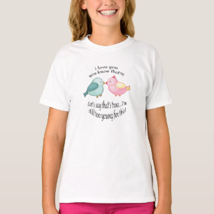 T-shirt basic pour fille