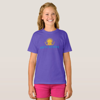 t-shirt basic pour filles 