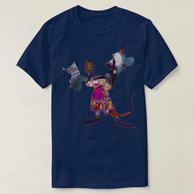T-shirt Basil de Baker Street 1 (Design devant)