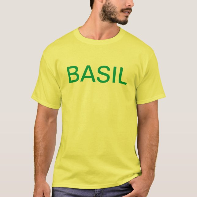 T-shirt basilic (Devant)