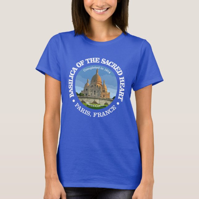 T-shirt Basilique du Sacré-Coeur (Devant)