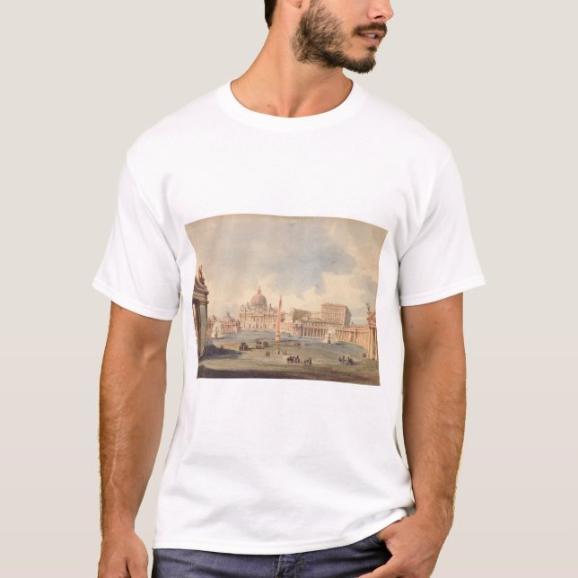 T-shirt Basilique pontificale de Saint Pierre au Vatican (Devant)