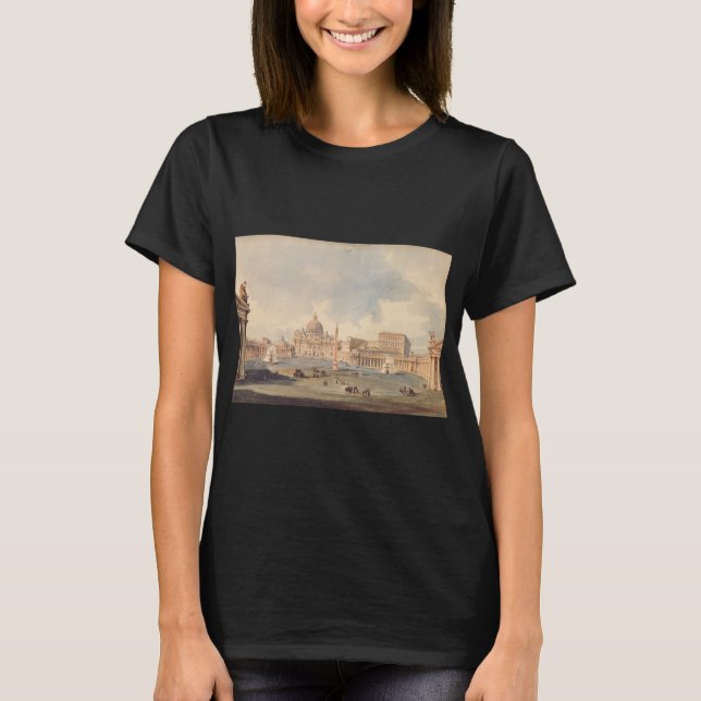 T-shirt Basilique pontificale de Saint Pierre au Vatican (Devant)