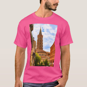 T-shirt Basilique Saint-Sernin Toulouse France