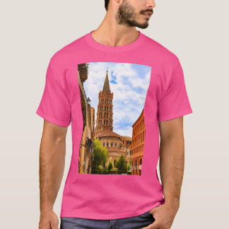 T-shirt Basilique Saint-Sernin Toulouse France