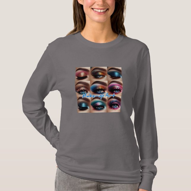 T-Shirt basique à manches longues (Devant)