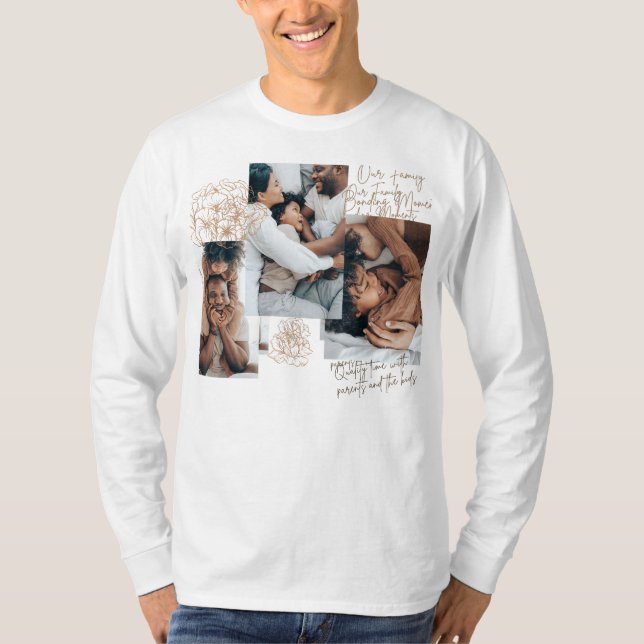 T-shirt basique à manches longues (Devant)