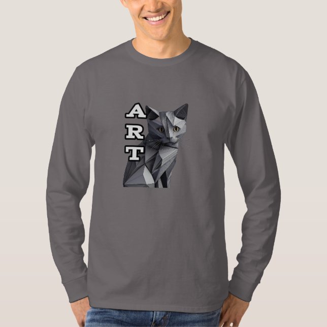 T-Shirt basique à manches longues (Devant)