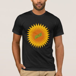 T-shirt basique BIO noir SOLEIL BRASIL