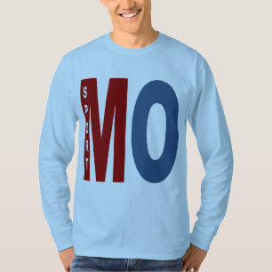 T-shirt basique bleu ciel MISSOURI SPORT