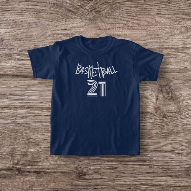 T-Shirt Basique de Basketball Féminin ISD (Créateur téléchargé)