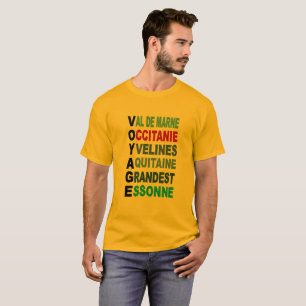 T-shirt basique doré  VOYAGE