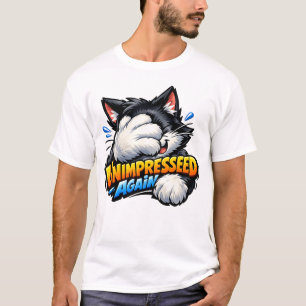 T-shirt basique drôle chat déçu - Grumpy