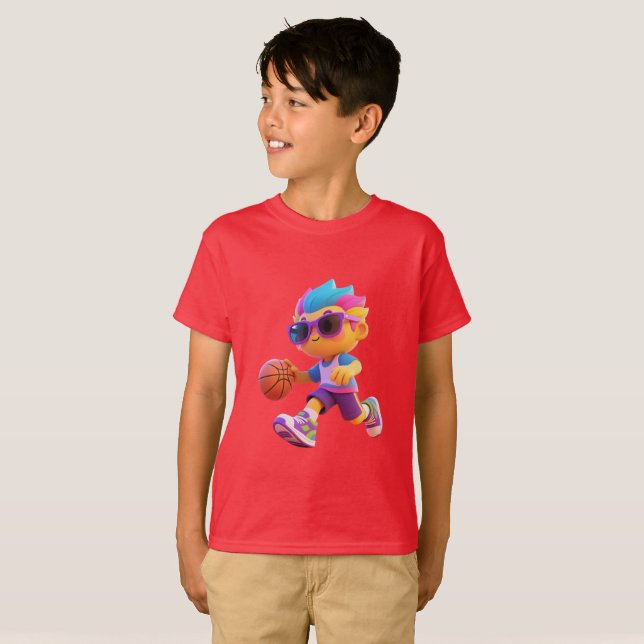 T-Shirt Basique Enfant (Devant entier)