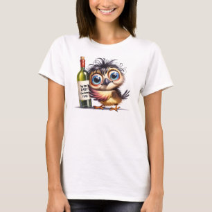 T-Shirt Basique Femme au Vin