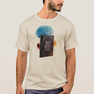 T-Shirt Basique - Graphique Bibliophile Esthétique