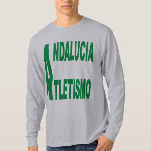 T-shirt basique gris ANDALUCIA ATLETISMO