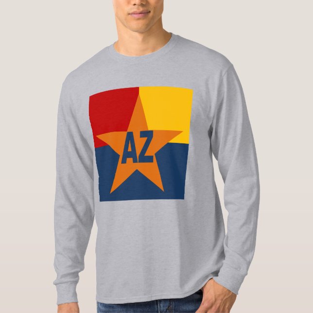 T-shirt basique gris  ARIZONA (Devant)