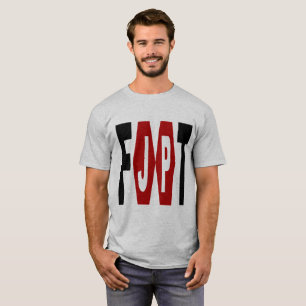 T-shirt basique gris Design FOOT JAPON