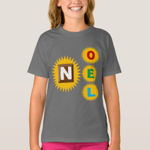 T-shirt basique gris fumée NOEL SOLEIL CHOCOLAT