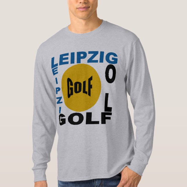 T-shirt basique gris LEIPZIG  GOLF (Devant)