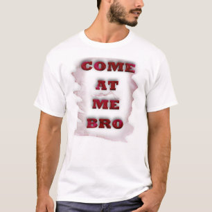 T-shirt basique homme avec citation/Viens y