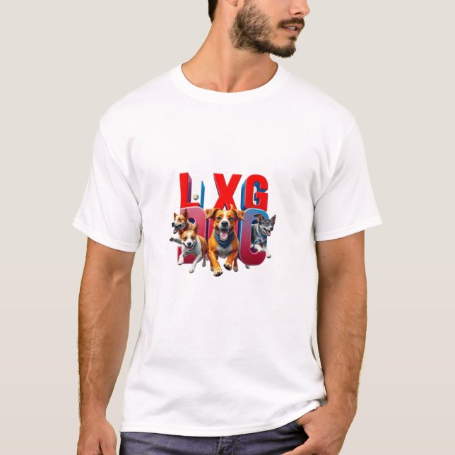T-shirt basique homme DOG (Devant)