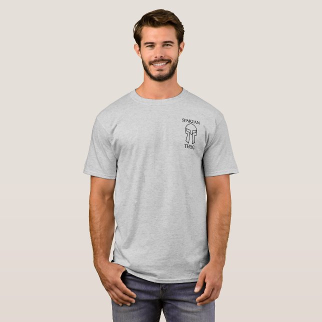 T-Shirt basique homme Spartan Thug (Devant entier)