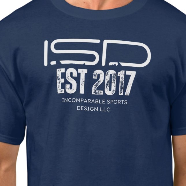 T-Shirt basique III logo unisexe ISD (Créateur téléchargé)