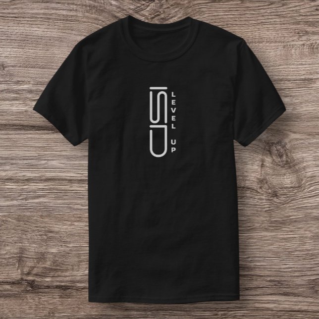 T-Shirt basique ISD Unisexe Level Up (Créateur téléchargé)